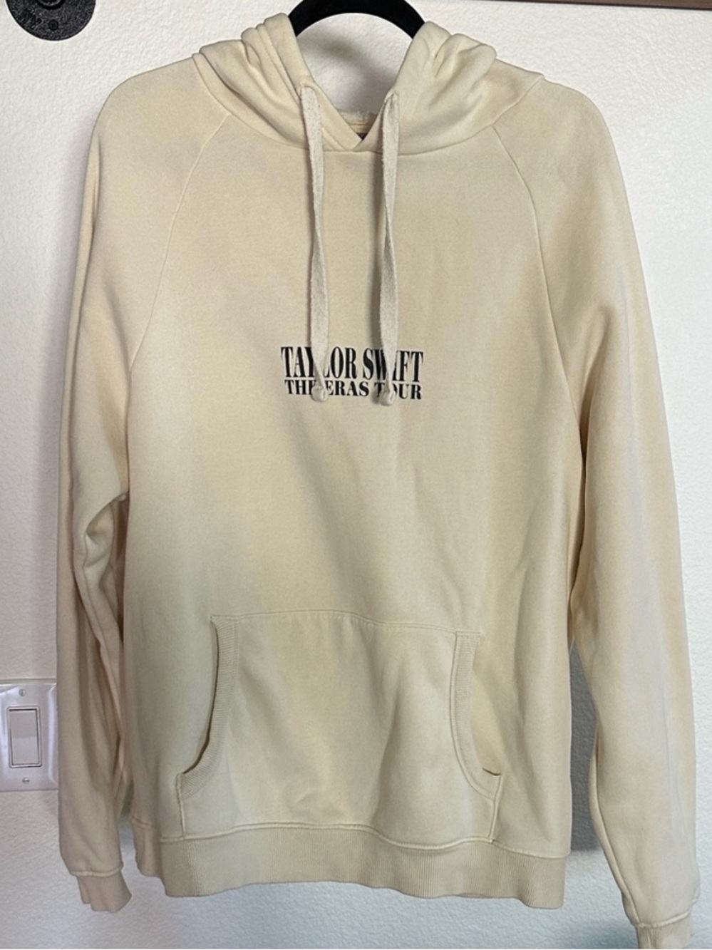 Taylor Swift The Eras Tour Concert Cream hoodie